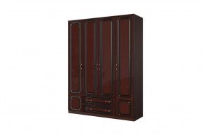 Шкаф ШР-4 "Лакированный орех" без зеркала в Муравленко - muravlenko.mebel-tymen.ru | фото