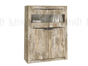 Шкаф-стекло Ривьера Дуб Юкон, Бетон темный в Муравленко - muravlenko.mebel-tymen.ru | фото