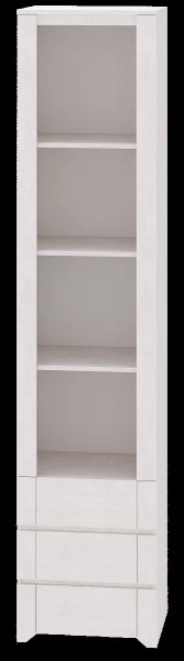 Шкаф-стеллаж «Твист» №2 в Муравленко - muravlenko.mebel-tymen.ru | фото