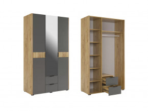 Шкаф трехдверный Адам (зеркало) в Муравленко - muravlenko.mebel-tymen.ru | фото