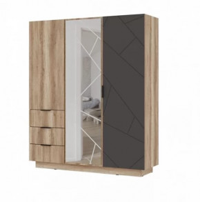 Шкаф трехстворчатый ШК-01 Даллас в Муравленко - muravlenko.mebel-tymen.ru | фото