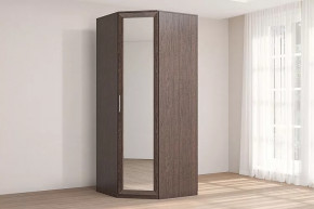 Шкаф угловой с зеркалом Кэт-4 Венге Диал в Муравленко - muravlenko.mebel-tymen.ru | фото