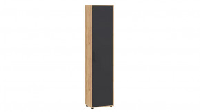 Шкаф «Витра» тип 1 Дуб Крафт золотой, Антрацит в Муравленко - muravlenko.mebel-tymen.ru | фото