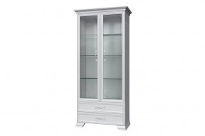 Шкаф витрина-2 стекла "Грация" в Муравленко - muravlenko.mebel-tymen.ru | фото