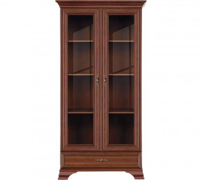 Шкаф-витрина Kentaki S320-REG2W1S Каштан в Муравленко - muravlenko.mebel-tymen.ru | фото