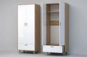 Шкаф Эго Шк-1, 800мм, 2 двери, 1 ящик в Муравленко - muravlenko.mebel-tymen.ru | фото