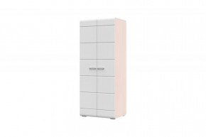 СИМБА Шкаф 2х-ств (ш800*г570*в2000мм), Белый глянец в Муравленко - muravlenko.mebel-tymen.ru | фото