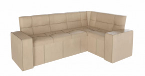 Скамья угловая со спальным местом КВАДРО Тип 4 Бежевый в Муравленко - muravlenko.mebel-tymen.ru | фото