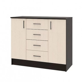 СОФИЯ К1000 2Д Комод (ш1006*г435*в820мм), ЛДСП венге/дуб белфорт в Муравленко - muravlenko.mebel-tymen.ru | фото