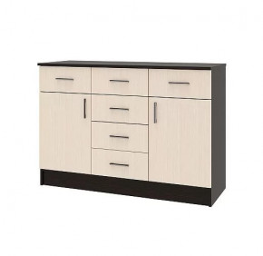 СОФИЯ К1200 2Д Комод (ш1200*г435*в820мм), ЛДСП венге/дуб белфорт в Муравленко - muravlenko.mebel-tymen.ru | фото