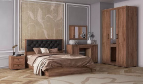 СОФИЯ Спальня №ДКТ-1, ЛДСП Дуб крафт табачный/ рамка МДФ Дуб крафт табачный в Муравленко - muravlenko.mebel-tymen.ru | фото