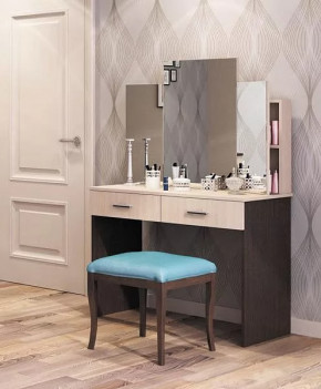 СОФИЯ Стол косметический (ш1008*г482*в1482мм), ЛДСП венге/дуб белфорд в Муравленко - muravlenko.mebel-tymen.ru | фото