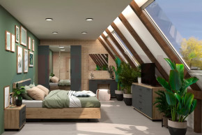 Спальный гарнитур Грейс композиция-4 в Муравленко - muravlenko.mebel-tymen.ru | фото