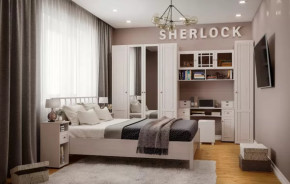 Спальный гарнитур Sherlock в Муравленко - muravlenko.mebel-tymen.ru | фото