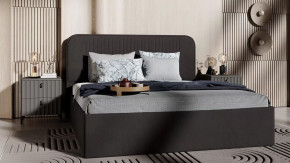 Спальный гарнитур «Тиффани» стандартный Базальт, Грей софт, Велюр Графит в Муравленко - muravlenko.mebel-tymen.ru | фото