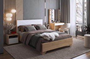 Спальный гарнитур Зара К4 дуб сонома/белый в Муравленко - muravlenko.mebel-tymen.ru | фото