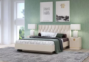 Спальня №3 "Капри" Сатин в Муравленко - muravlenko.mebel-tymen.ru | фото