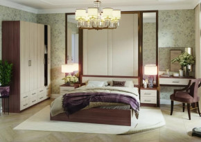 Спальня Гармония венге-дуб белфорт в Муравленко - muravlenko.mebel-tymen.ru | фото