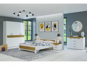 Спальня Милана Белый - Сосна Гранд в Муравленко - muravlenko.mebel-tymen.ru | фото