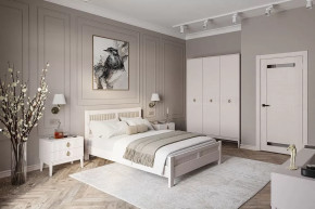 Спальня модульная Фарго льняной в Муравленко - muravlenko.mebel-tymen.ru | фото