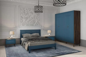 Спальня модульная Гориция Таксус / Лак Сапфировый в Муравленко - muravlenko.mebel-tymen.ru | фото
