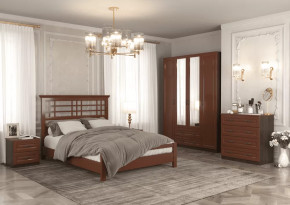 Спальня модульная Кантри Орех в Муравленко - muravlenko.mebel-tymen.ru | фото