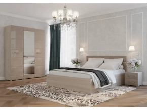 Спальня Ненси Ясень-Капучино глянец в Муравленко - muravlenko.mebel-tymen.ru | фото