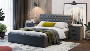 Спальня «Порто» Яблоня Беллуно, Графит софт в Муравленко - muravlenko.mebel-tymen.ru | фото