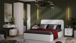 Спальня «Тиффани» Белый Жемчуг, Белый софт в Муравленко - muravlenko.mebel-tymen.ru | фото