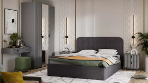 Спальня «Тиффани» Серый графит, Графит матовый в Муравленко - muravlenko.mebel-tymen.ru | фото