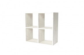 Стеллаж 4 секции 696х700х294, цвет дуб грей в Муравленко - muravlenko.mebel-tymen.ru | фото