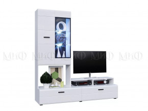 Стенка центр Нэнси New МДФ в Муравленко - muravlenko.mebel-tymen.ru | фото