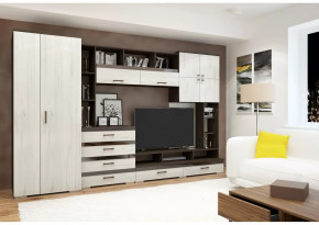 Стенка Коста Венге/ крафт белый (прованс) в Муравленко - muravlenko.mebel-tymen.ru | фото