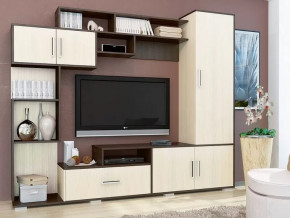 Стенка Пекин Венге-Дуб в Муравленко - muravlenko.mebel-tymen.ru | фото