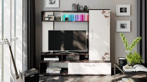 Стенка «Сиена» Венге Цаво/Дуб Молочный в Муравленко - muravlenko.mebel-tymen.ru | фото