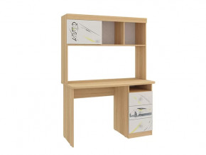 Стол Форсаж дуб сонома/белый в Муравленко - muravlenko.mebel-tymen.ru | фото