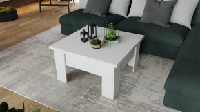 Стол журнальный тип 10 Белый Ясень в Муравленко - muravlenko.mebel-tymen.ru | фото