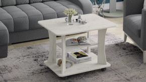 Стол журнальный Тип 8 Дуб крафт белый в Муравленко - muravlenko.mebel-tymen.ru | фото