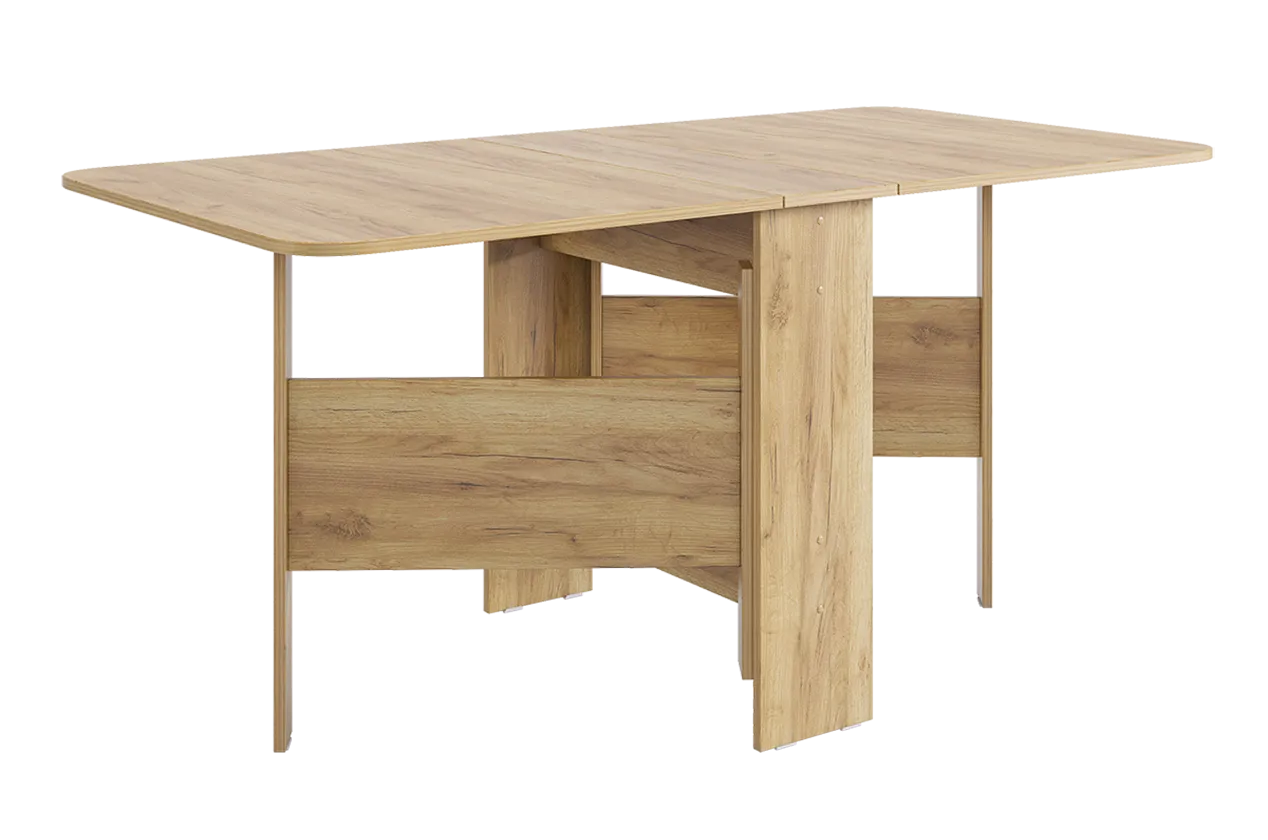 Стол-книжка раскладной Мечта 2 (дуб крафт золотой/дуб крафт золотой) в Муравленко - muravlenko.mebel-tymen.ru | фото