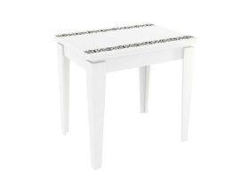 Стол обеденный раскладной Фантазия белый в Муравленко - muravlenko.mebel-tymen.ru | фото