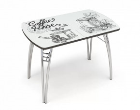 Стол обеденный COFFEE TIME (подстолье паук компакт) в Муравленко - muravlenko.mebel-tymen.ru | фото