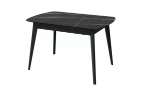 Стол обеденный Прайм, черный тунис/черный в Муравленко - muravlenko.mebel-tymen.ru | фото