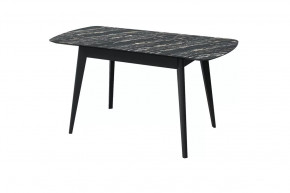 Стол обеденный Прайм раздвижной, луанда/черный в Муравленко - muravlenko.mebel-tymen.ru | фото