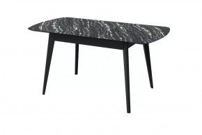 Стол обеденный Прайм раздвижной, луанда/черный в Муравленко - muravlenko.mebel-tymen.ru | фото