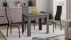 Стол обеденный «Промо» тип 1 Серый графит в Муравленко - muravlenko.mebel-tymen.ru | фото