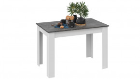 Стол обеденный «Промо» тип 2 Белый/Ателье темный в Муравленко - muravlenko.mebel-tymen.ru | фото