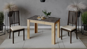 Стол обеденный «Промо» тип 2 Дуб Крафт золотой/Ателье темное в Муравленко - muravlenko.mebel-tymen.ru | фото