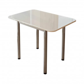 Стол обеденный с принтом белый глянец в Муравленко - muravlenko.mebel-tymen.ru | фото