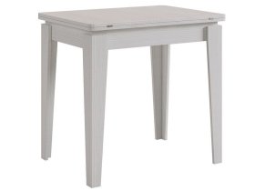 Стол обеденный раскладной Фантазия белый рамух в Муравленко - muravlenko.mebel-tymen.ru | фото