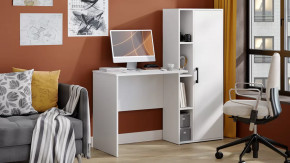 Стол письменный «Бейли» Белый Ясень в Муравленко - muravlenko.mebel-tymen.ru | фото